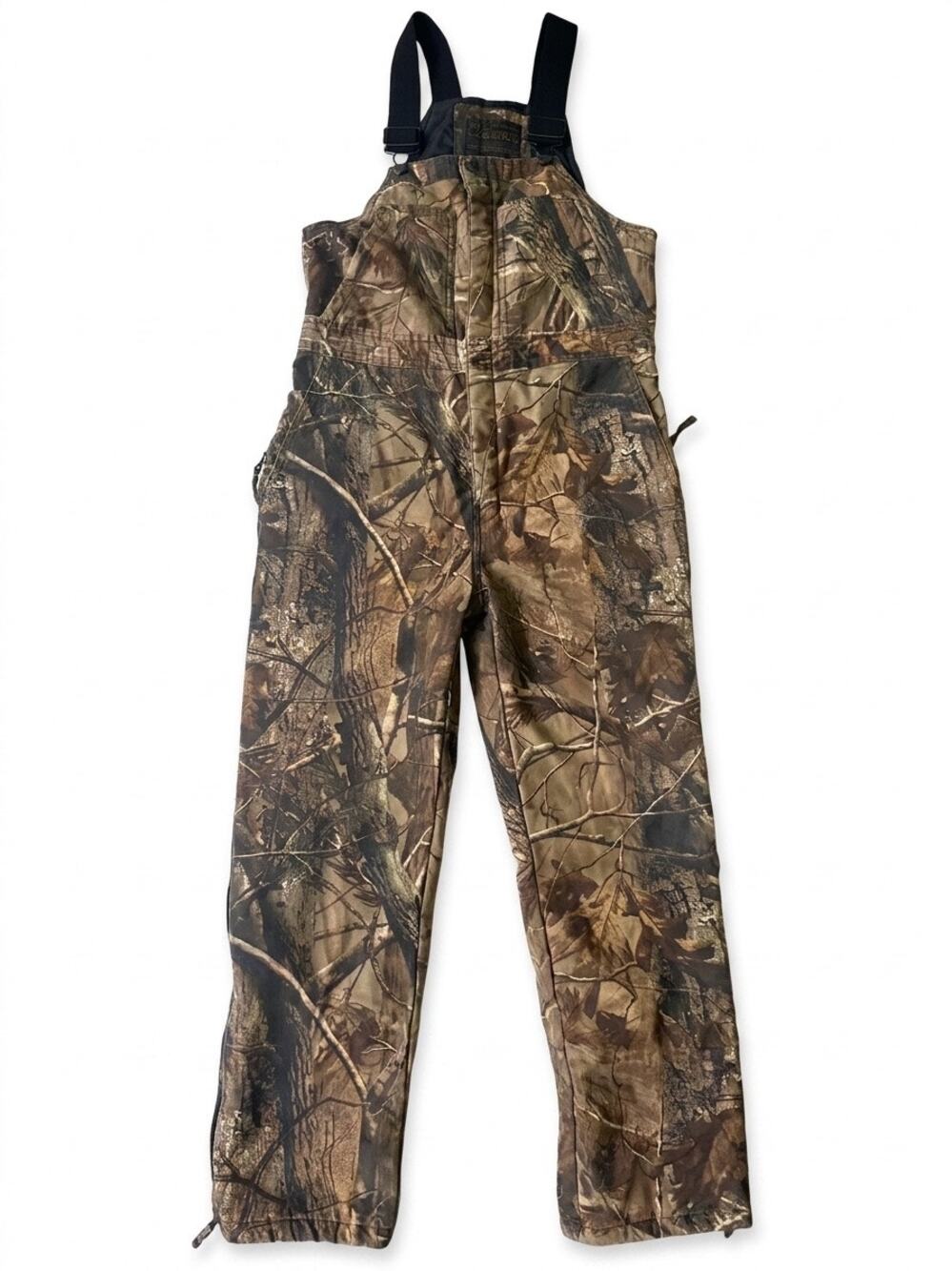 Liberty Camo Bib Overalls Mens Medium Realtree Hunting Outdoor Gear Workwear